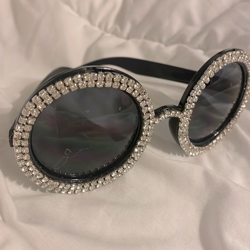 Sunglasses Rhinestone border